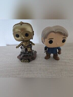 Funko Pop Star Wars Han Solo Snow Gear C-3PO Return Of the Jedi